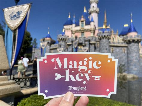 Unlock a World of Magic: Discover the Disneyland Magic Key Magnet